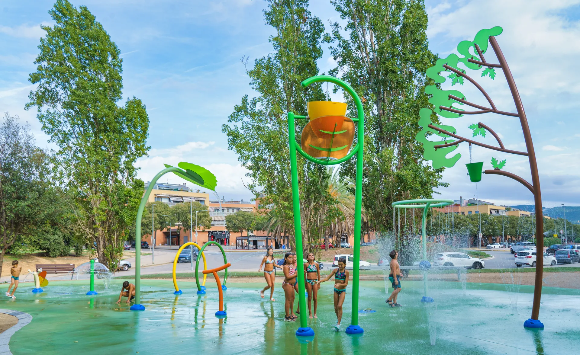 Spraypark aanleggen Aquabouw